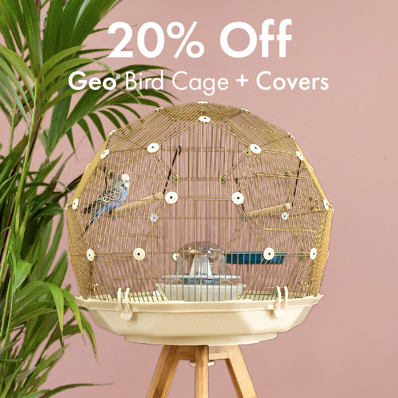 korting op de Geo & accessoires - Geef uw vogels de kooi die ze verdienen - Omlet Blog